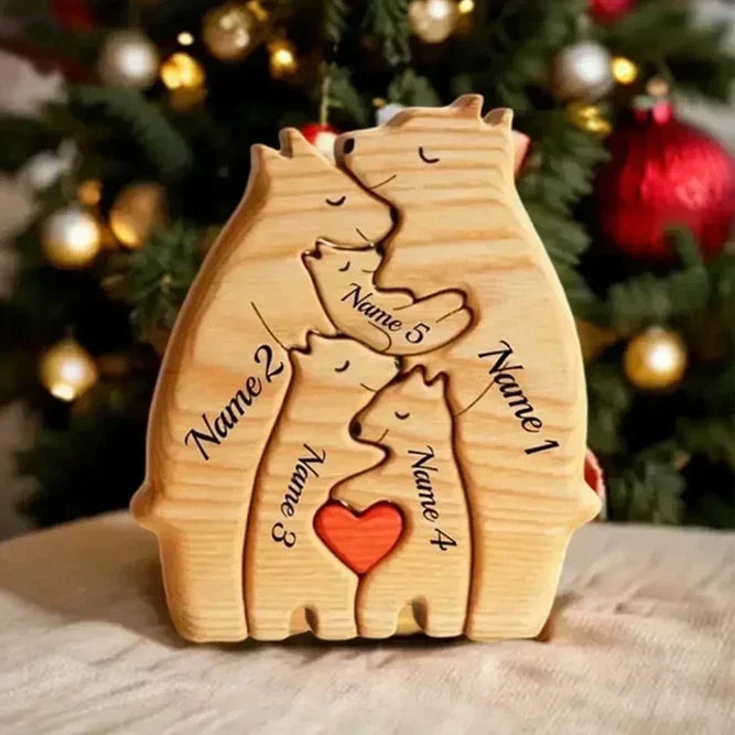 Personalized Wooden Family Puzzle