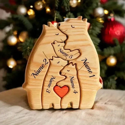 Personalized Wooden Family Puzzle