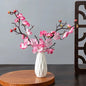 Artificial Plum and Peach Blossom Silk Flowers