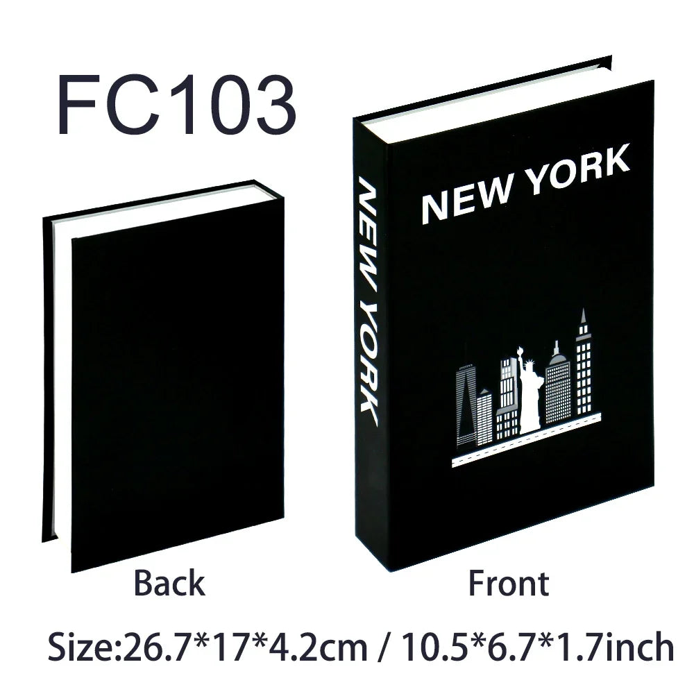 Luxury Fake Book Storage Box