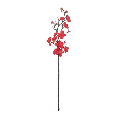 Artificial Plum and Peach Blossom Silk Flowers