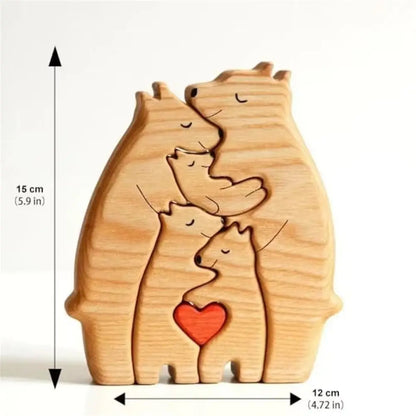 Personalized Wooden Family Puzzle
