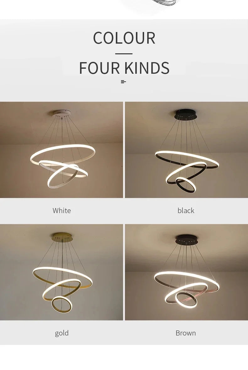 Modern Nordic LED Pendant Light for Dining Room