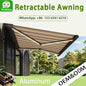 Electric Retractable Patio Awning with LED