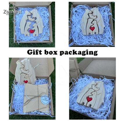 Personalized Wooden Family Puzzle
