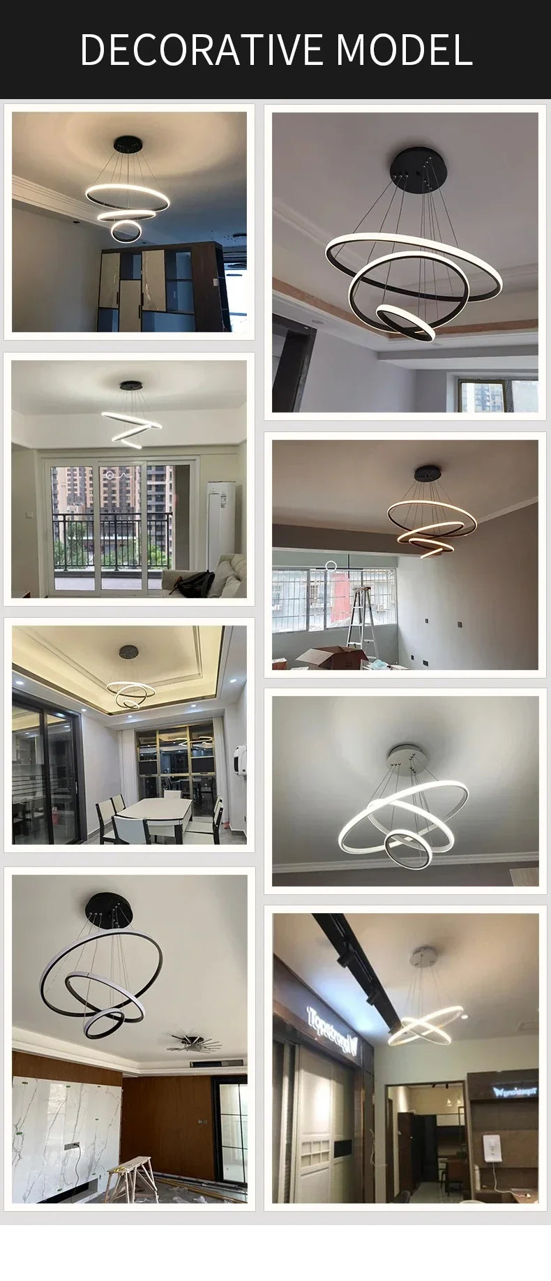 Modern Nordic LED Pendant Light for Dining Room