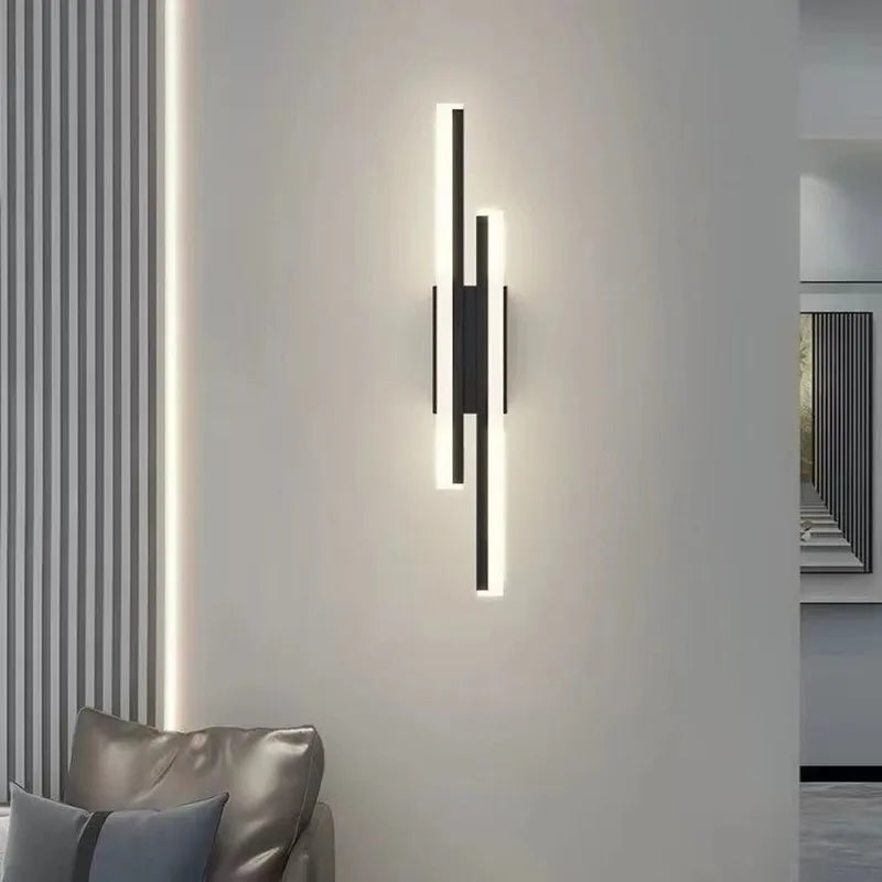 LED Copper Pipe Wall Lamp