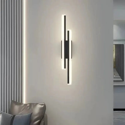 LED Copper Pipe Wall Lamp