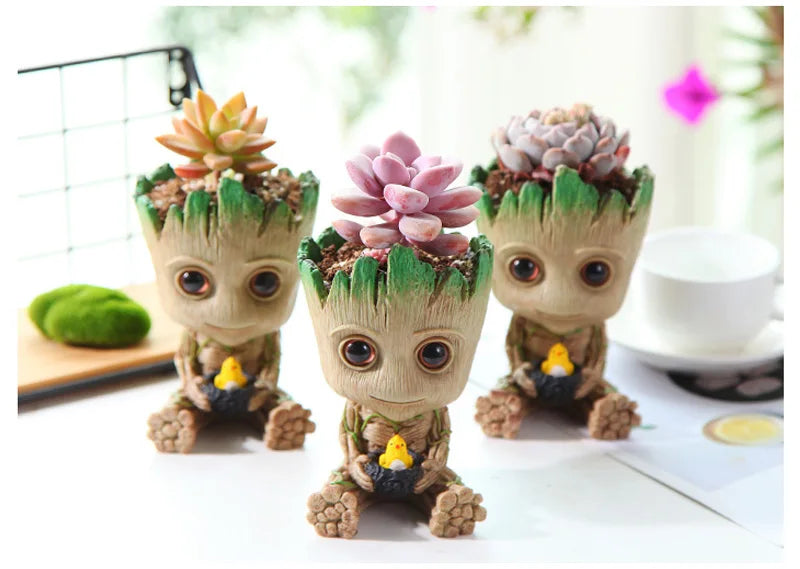 Mini Groot Figurine Decor