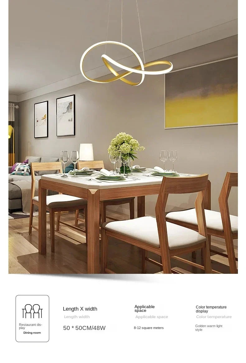 Modern Nordic LED Pendant Light for Dining Room