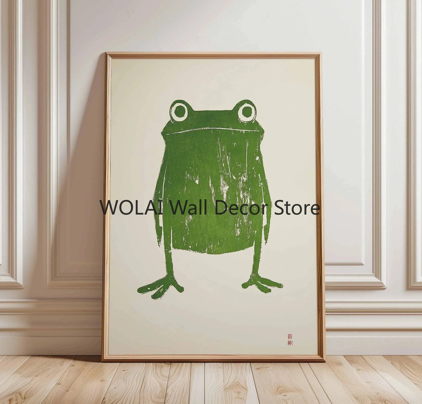 Japanese Animal Canvas Wall Art