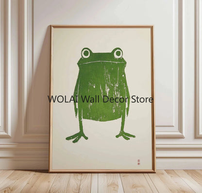 Japanese Animal Canvas Wall Art