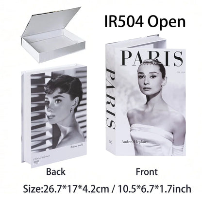 Luxury Fake Book Storage Box