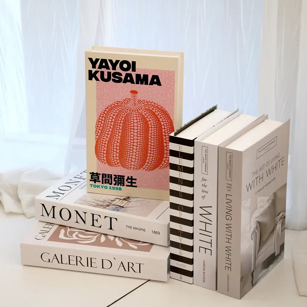 Luxury Fake Book Storage Box