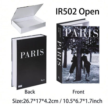 Luxury Fake Book Storage Box