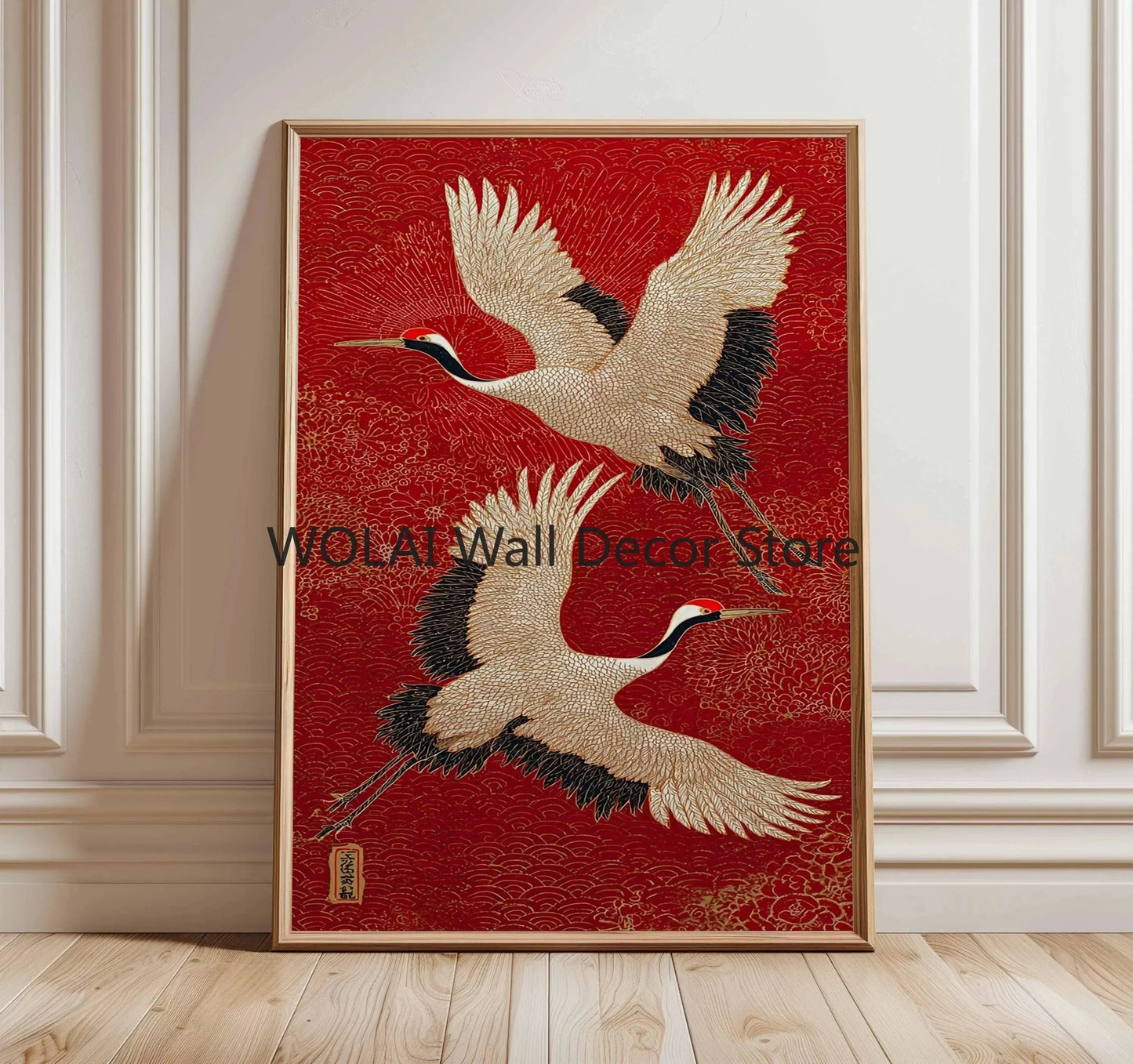Japanese Animal Canvas Wall Art