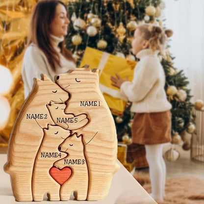 Personalized Wooden Family Puzzle
