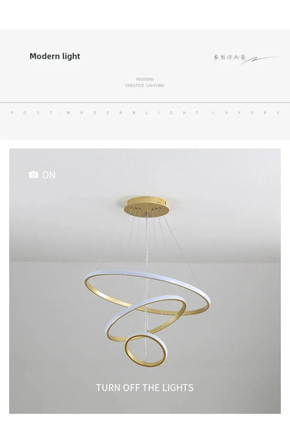 Modern Nordic LED Pendant Light for Dining Room