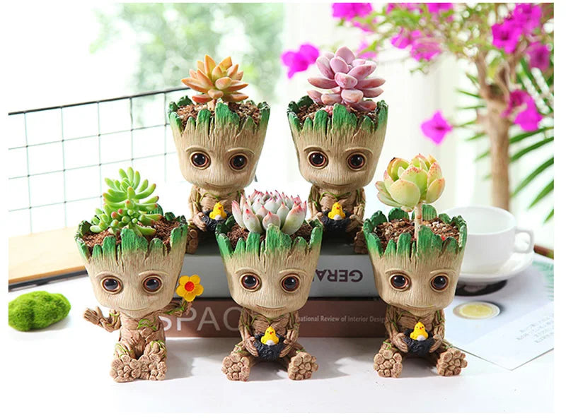 Mini Groot Figurine Decor