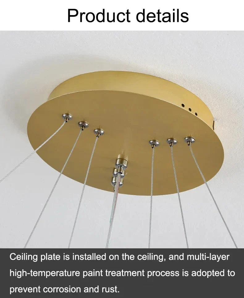 Modern Nordic LED Pendant Light for Dining Room