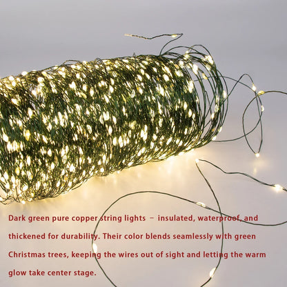 Twinkle Star Christmas Fairy String Lights Copper Wire