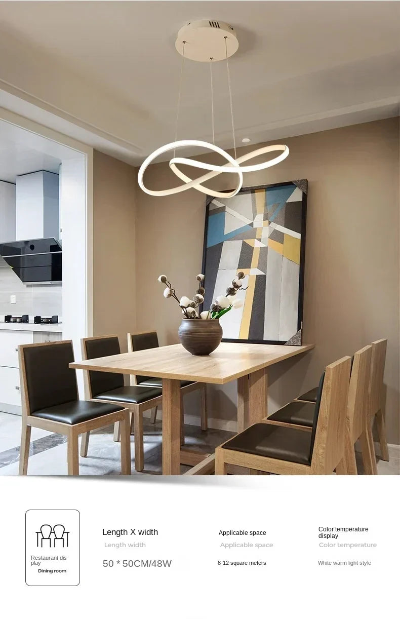Modern Nordic LED Pendant Light for Dining Room