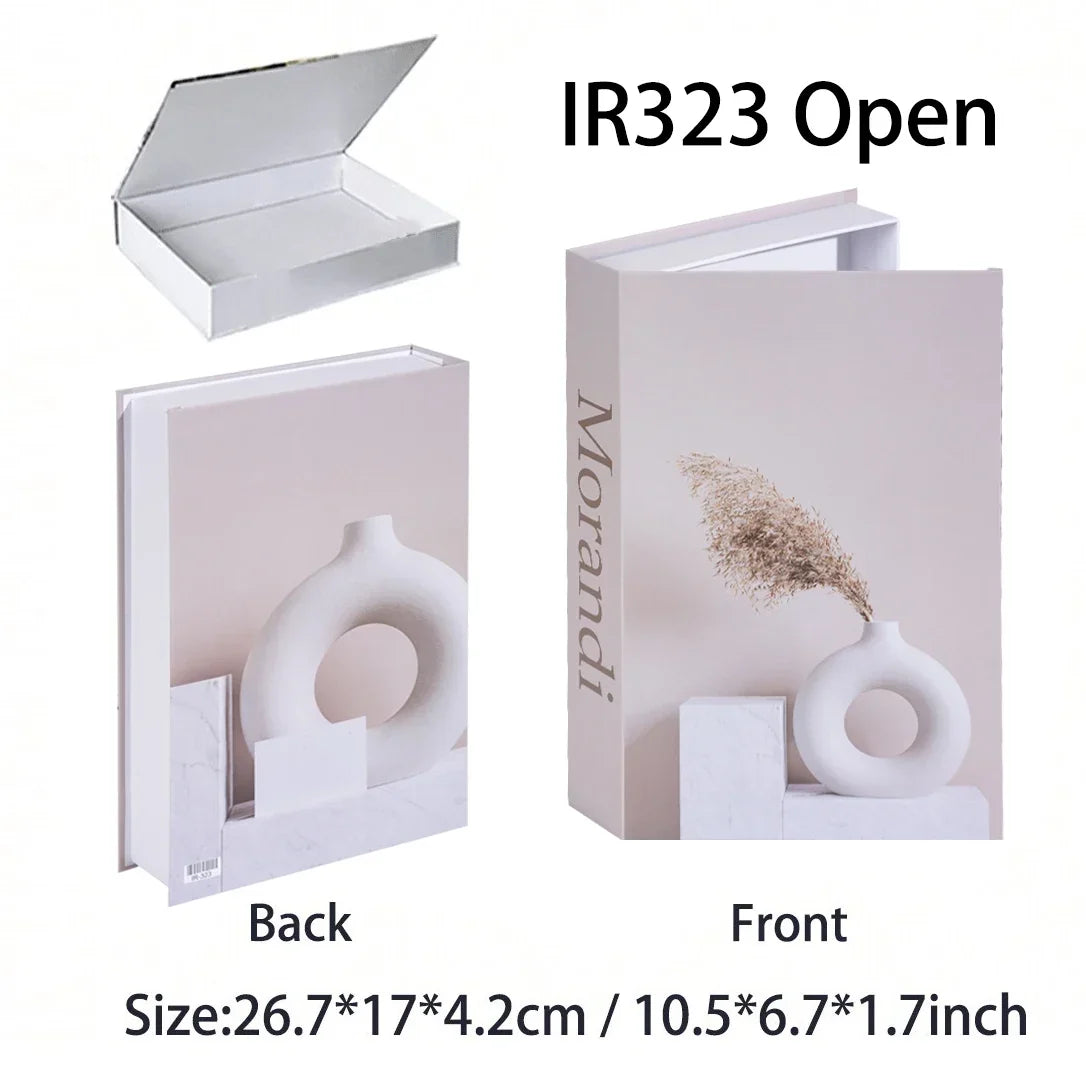 Luxury Fake Book Storage Box