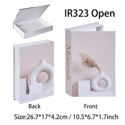 Luxury Fake Book Storage Box