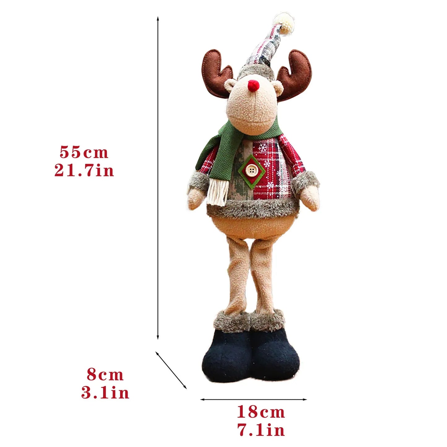 Big Christmas Plush Ornament