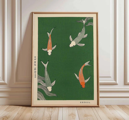 Japanese Animal Canvas Wall Art