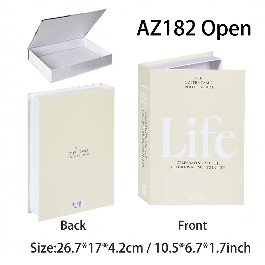 Luxury Fake Book Storage Box