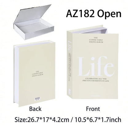 Luxury Fake Book Storage Box