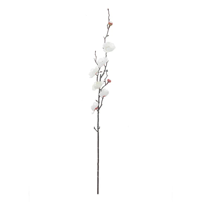 Artificial Plum and Peach Blossom Silk Flowers