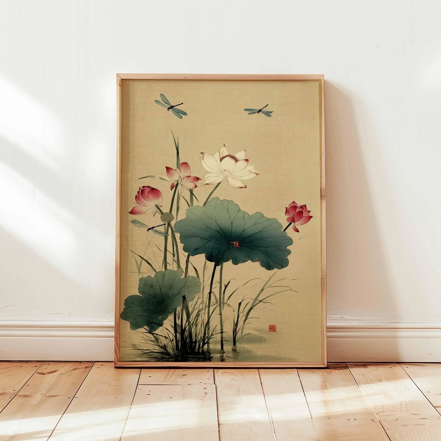 Japanese Animal Canvas Wall Art
