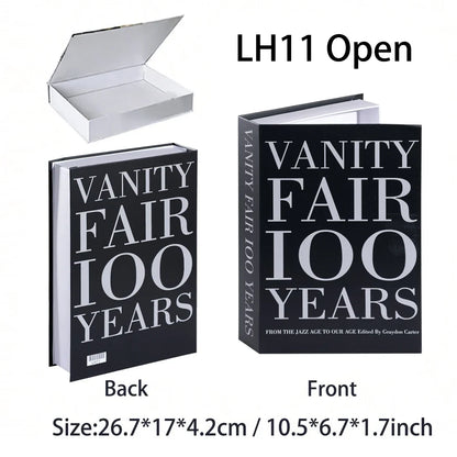 Luxury Fake Book Storage Box
