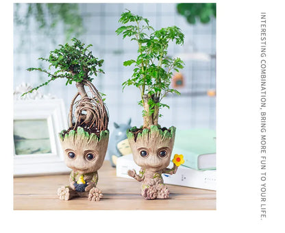 Mini Groot Figurine Decor