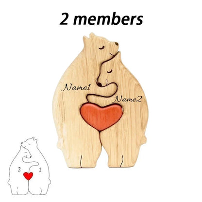 Personalized Wooden Family Puzzle