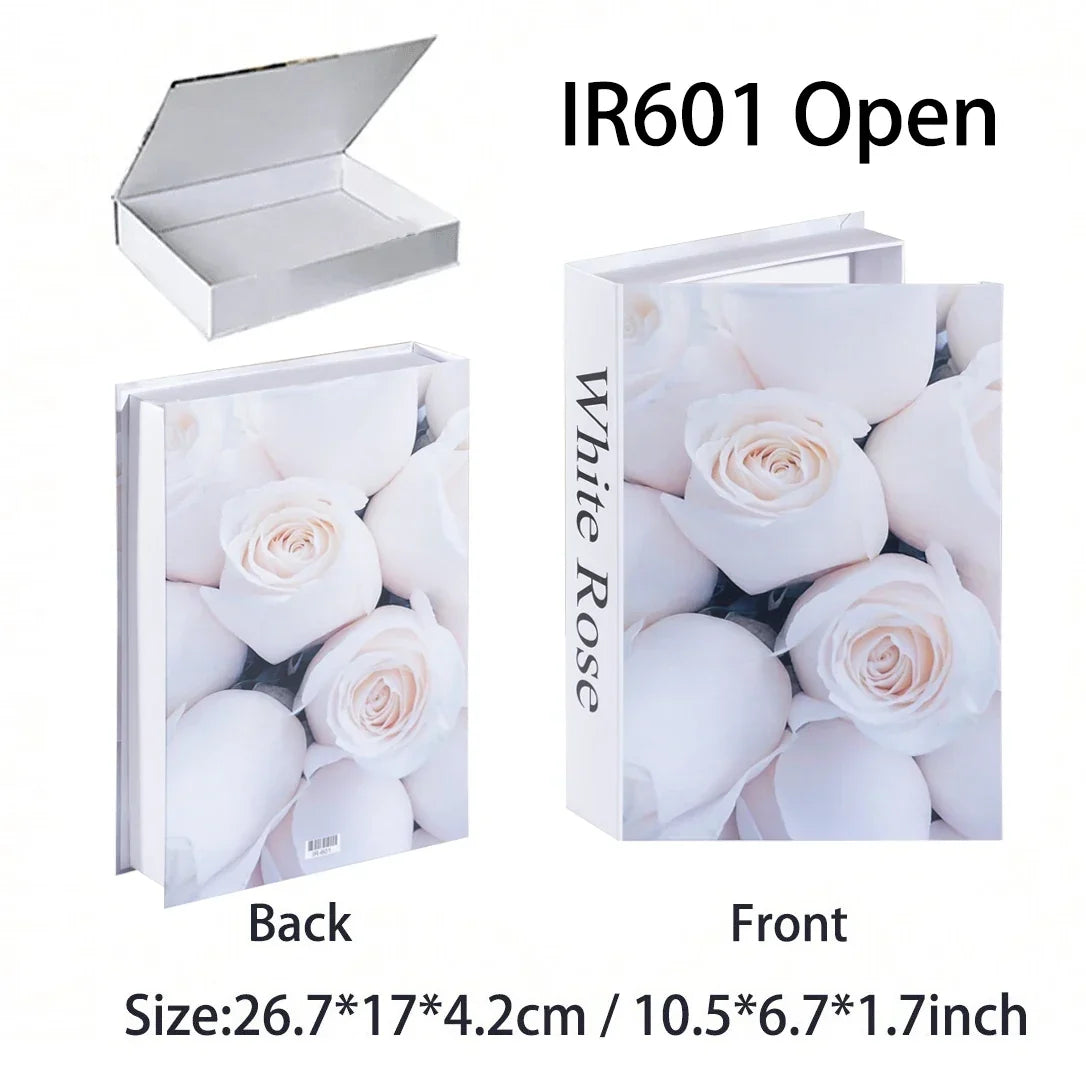 Luxury Fake Book Storage Box