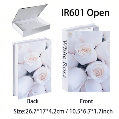 Luxury Fake Book Storage Box