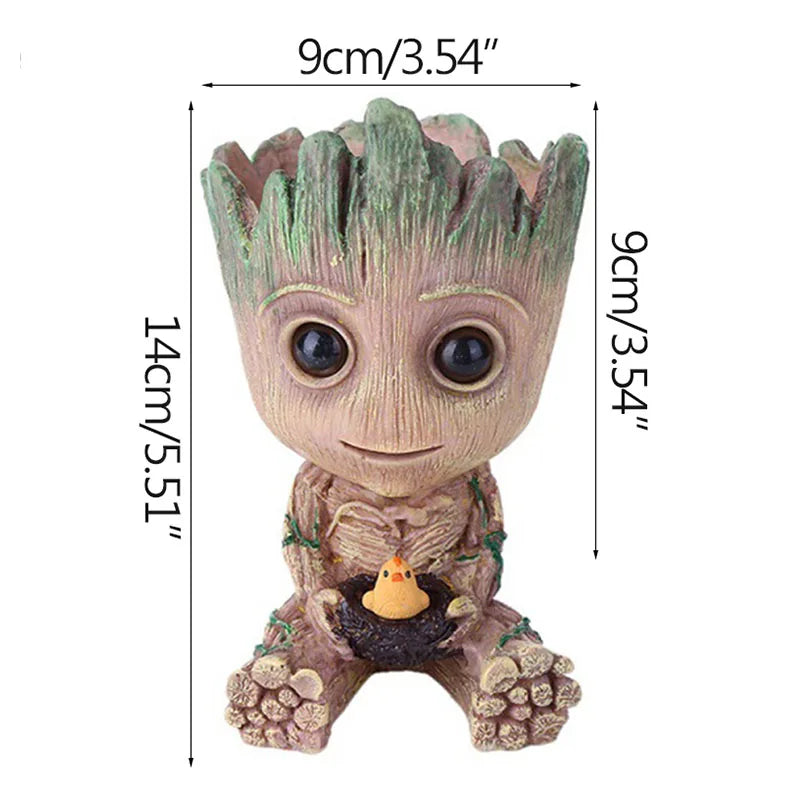 Mini Groot Figurine Decor