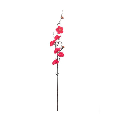 Artificial Plum and Peach Blossom Silk Flowers