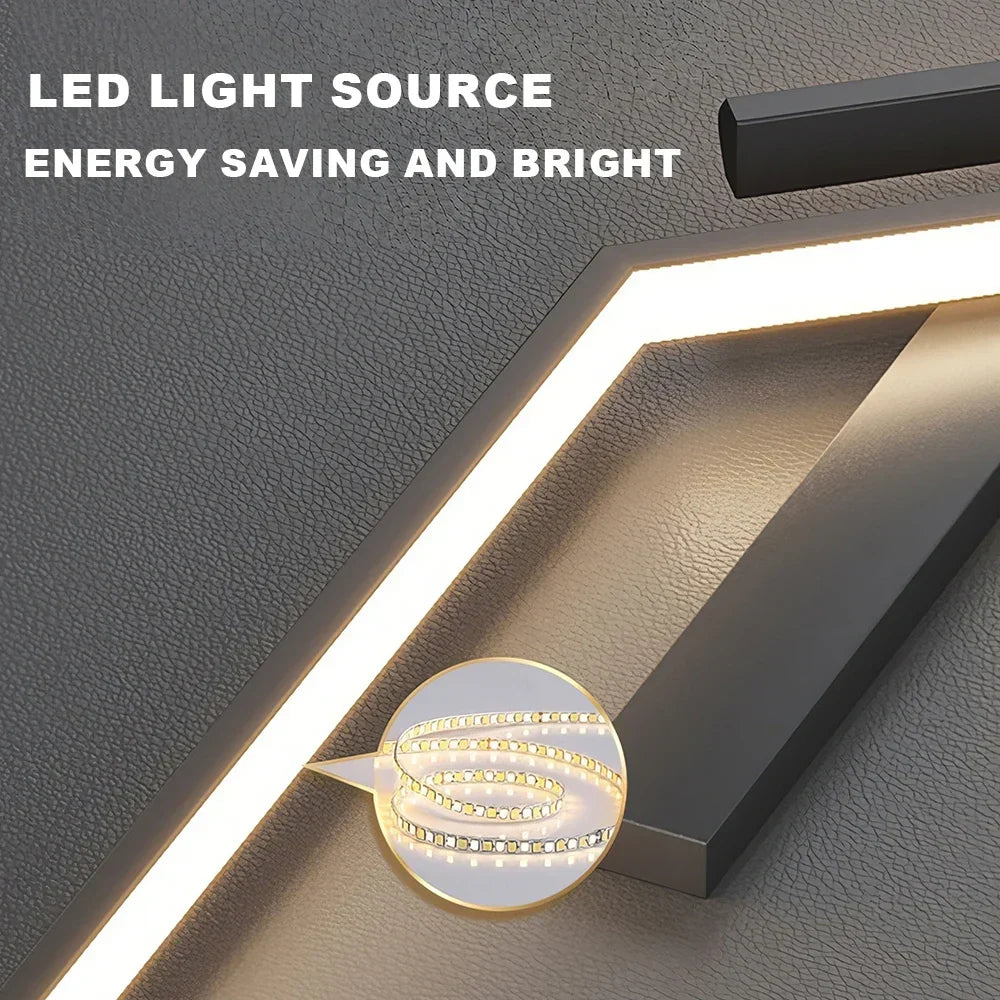 Modern LED Wall Lamp with Remote
