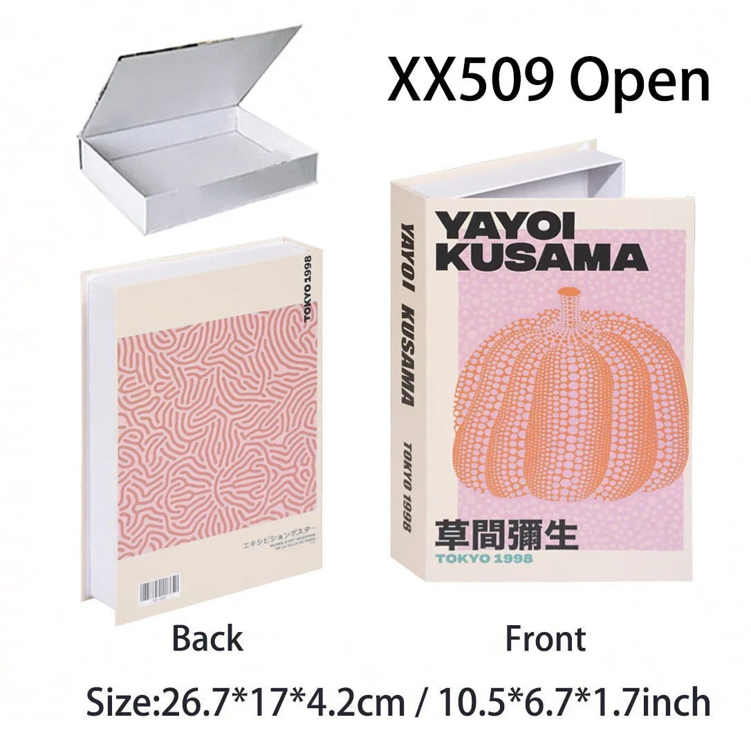 Luxury Fake Book Storage Box