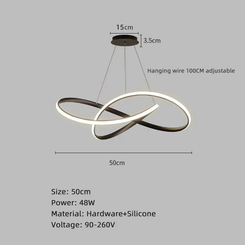 Modern Nordic LED Pendant Light for Dining Room