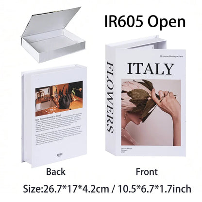 Luxury Fake Book Storage Box