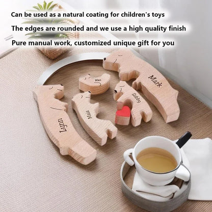 Personalized Wooden Family Puzzle