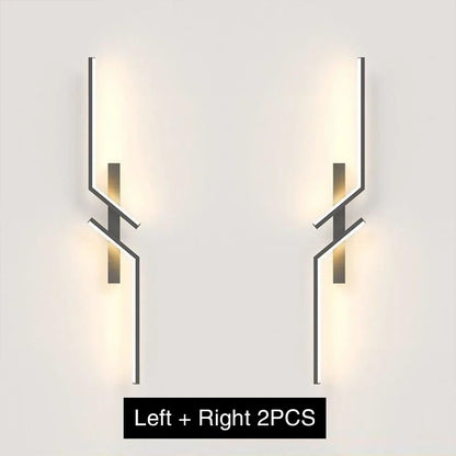 Modern LED Wall Lamp with Remote