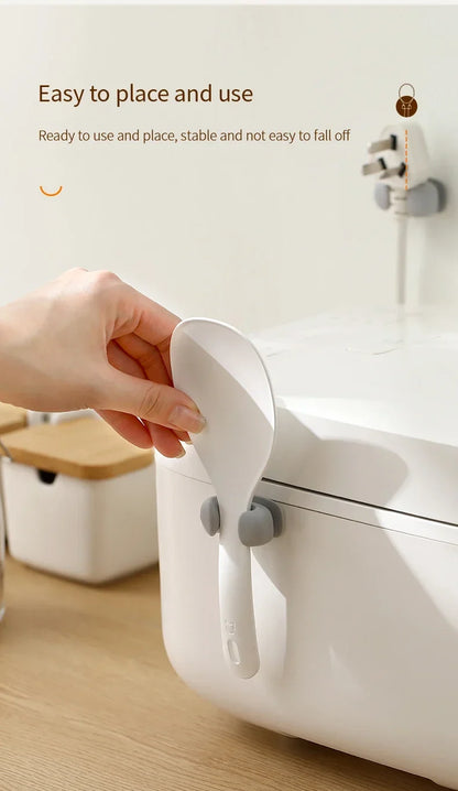 Silicone Wall-Mounted Spoon Holder
