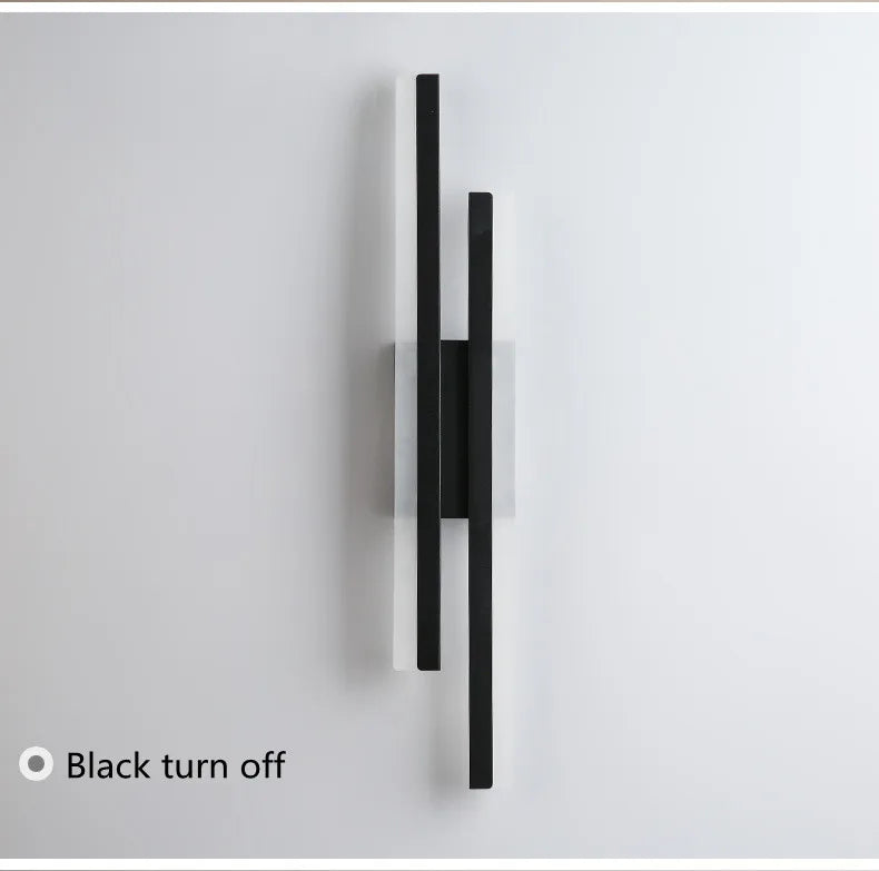 LED Copper Pipe Wall Lamp