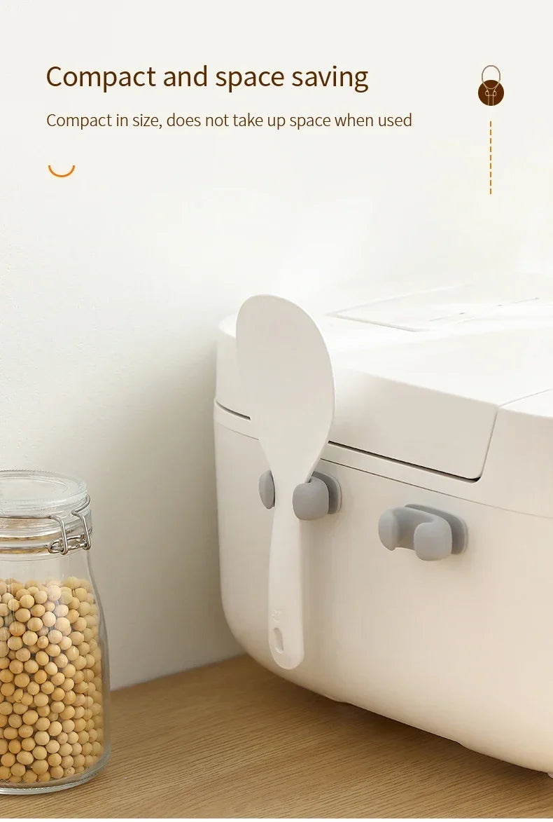Silicone Wall-Mounted Spoon Holder